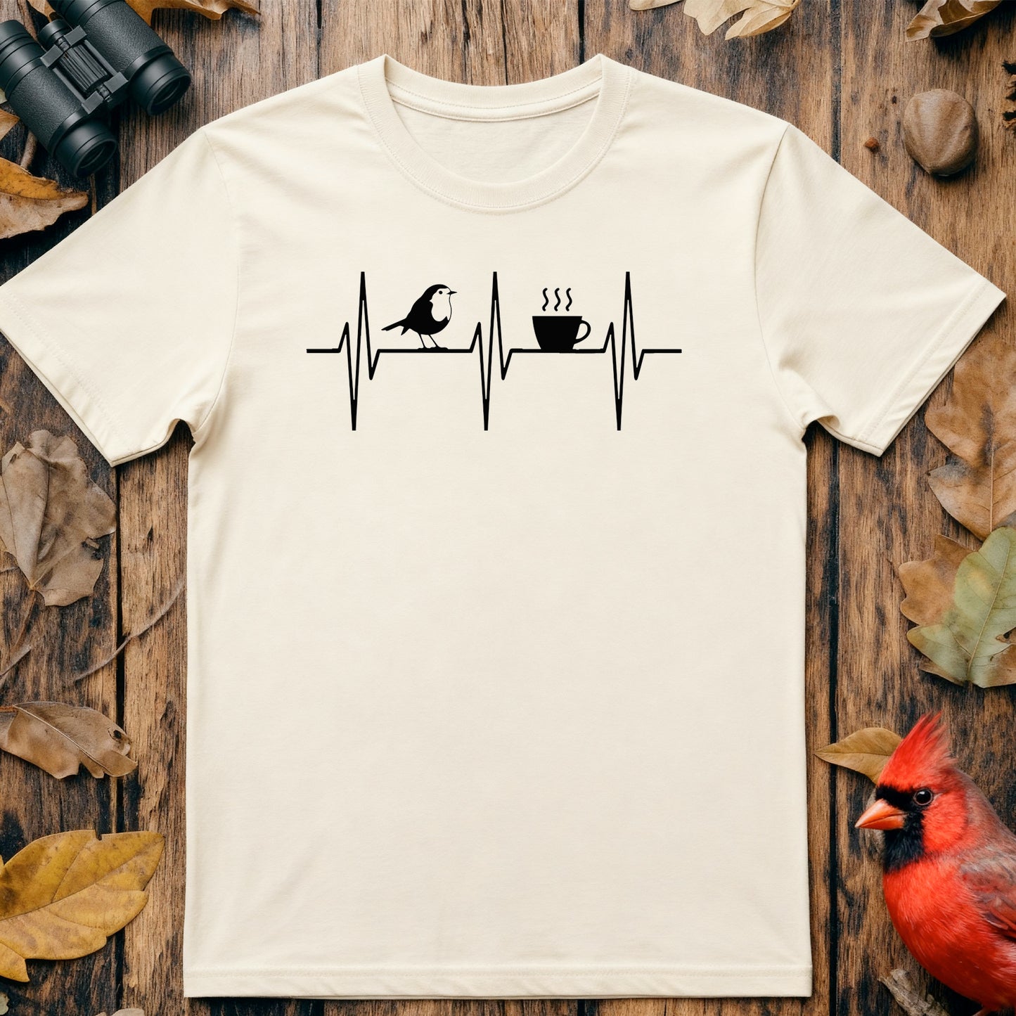 Robin Heart Beat T Shirt