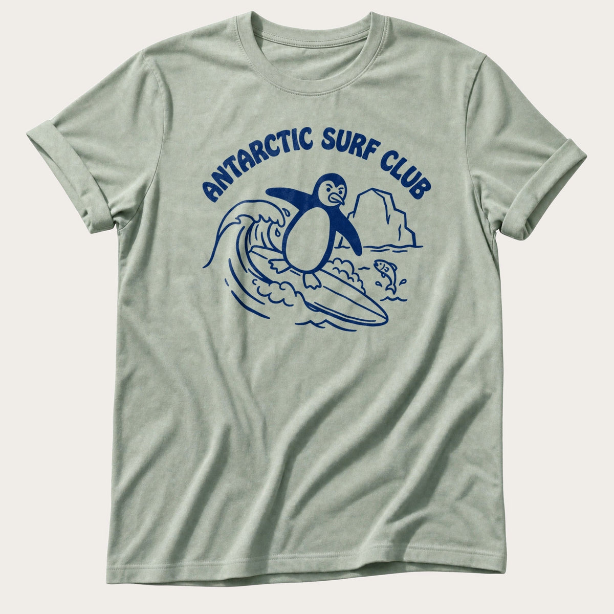 Antarctic Surf Club — Bay Comfort Colors tee