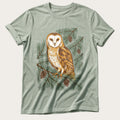 Barn Owl In The Pines — Bay Comfort Colors tee