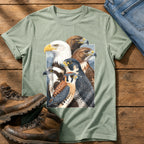 Birds Of Prey Breeds 33 — Bay Comfort Colors tee