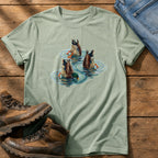 Bottoms Up Mallards — Bay Comfort Colors tee