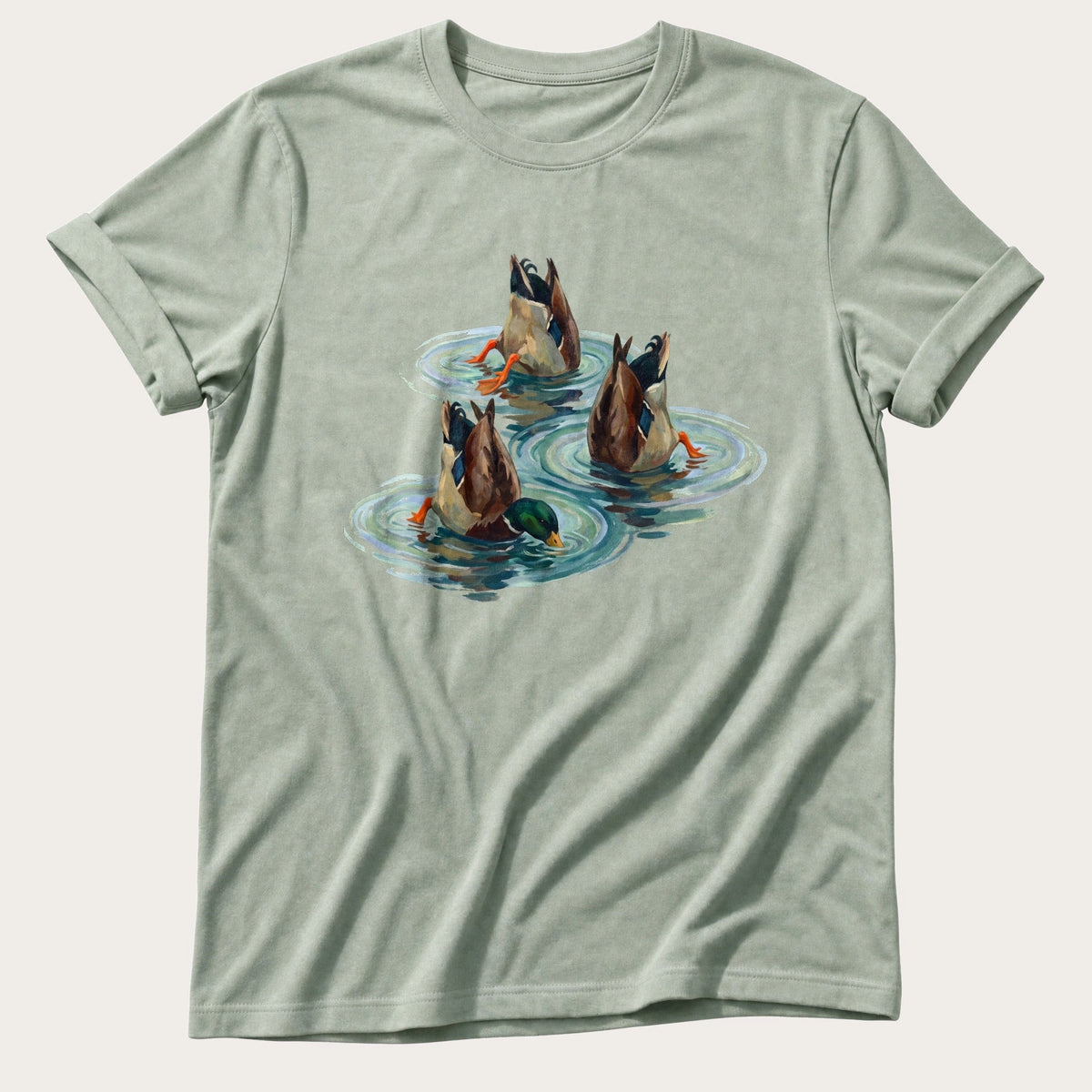 Bottoms Up Mallards — Bay Comfort Colors tee