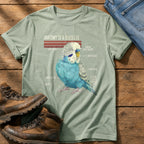Budgie Anatomy — Bay Comfort Colors tee