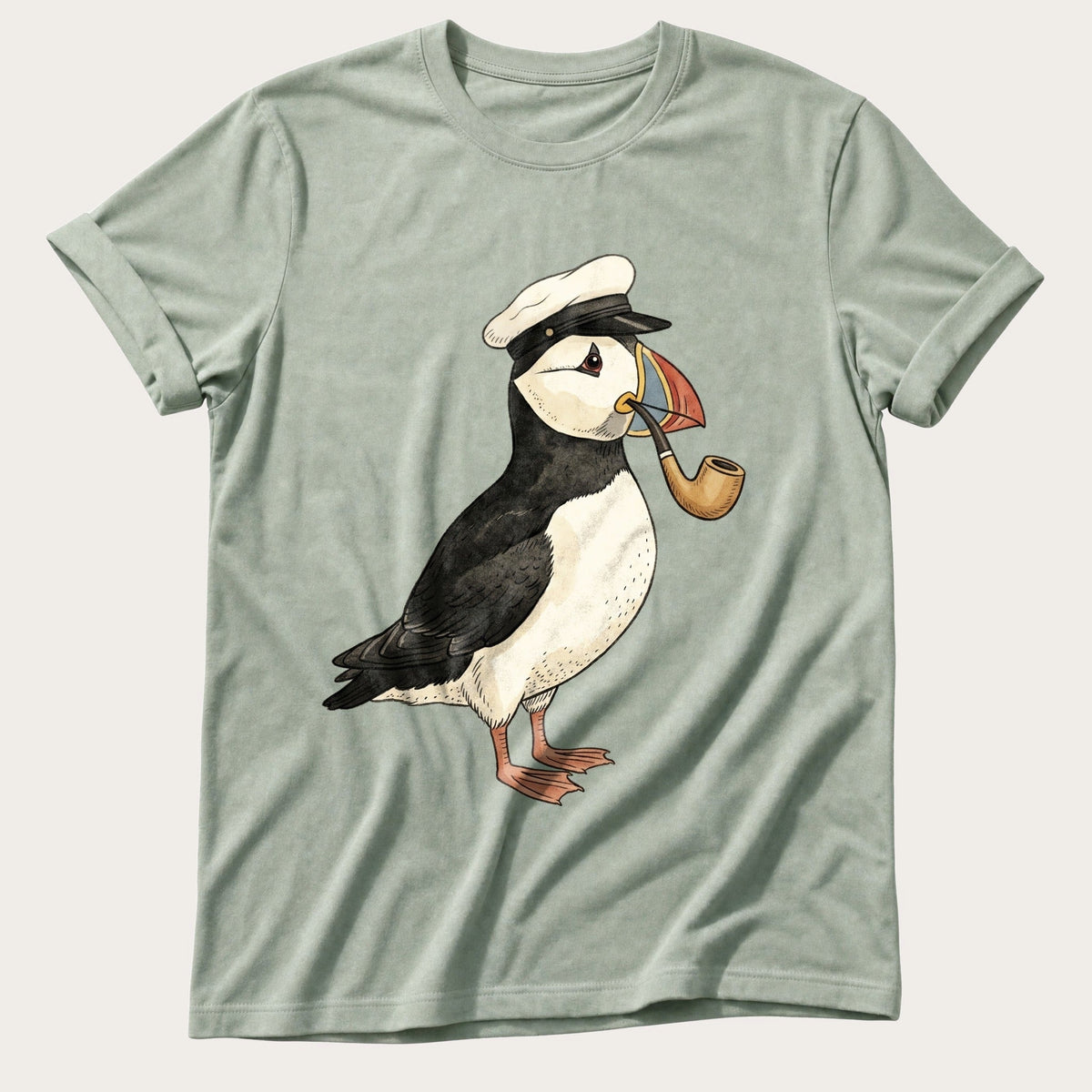 Cap Puffin 1 — Bay Comfort Colors tee