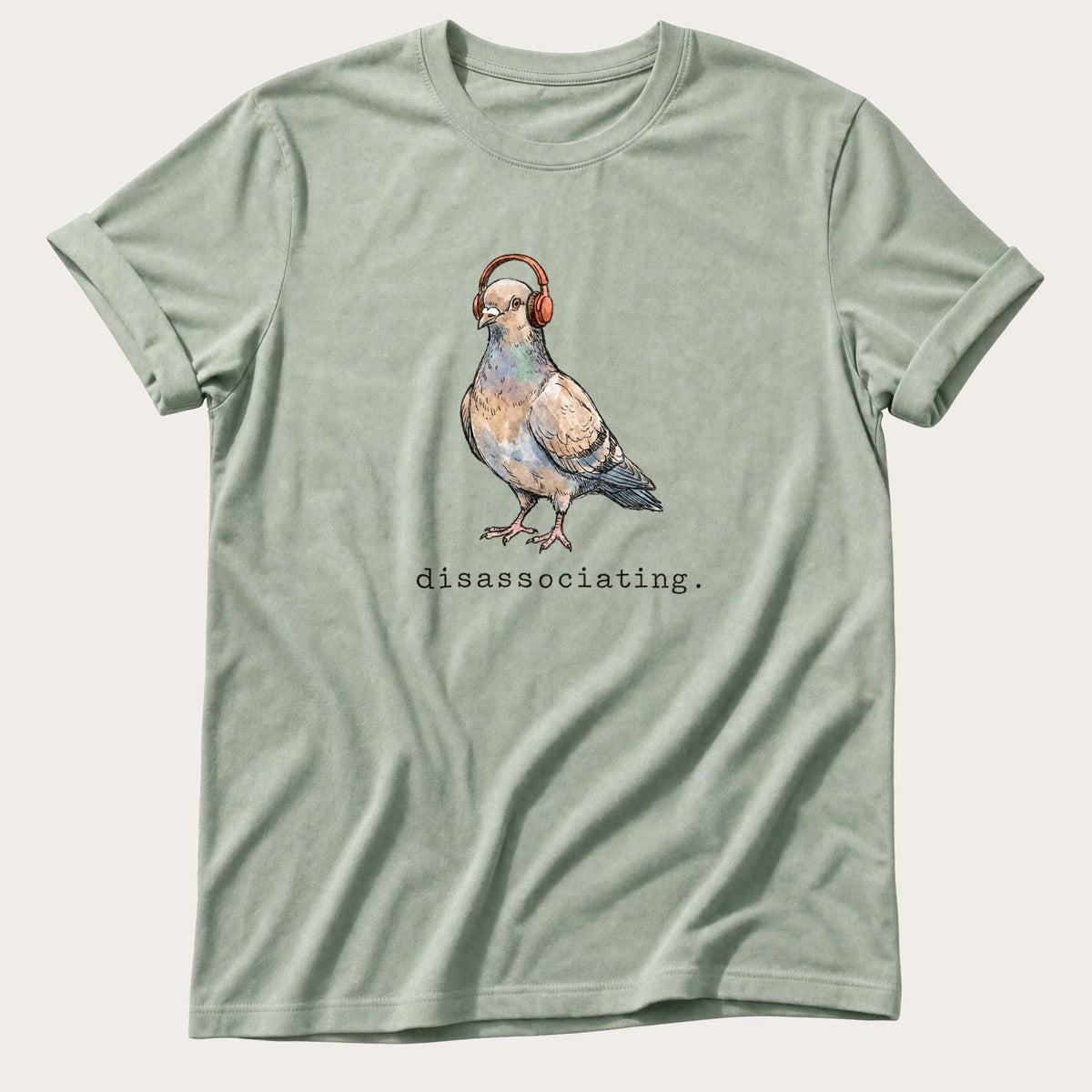 Disassociating — Bay Comfort Colors tee