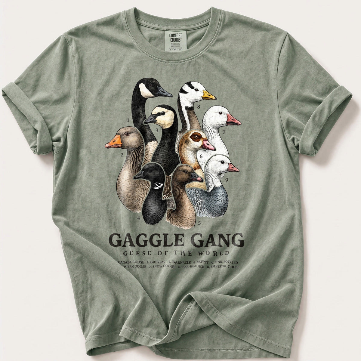 Gaggle Gang — Bay Comfort Colors tee