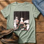 Gulls Playing Poker — Bay Comfort Colors tee