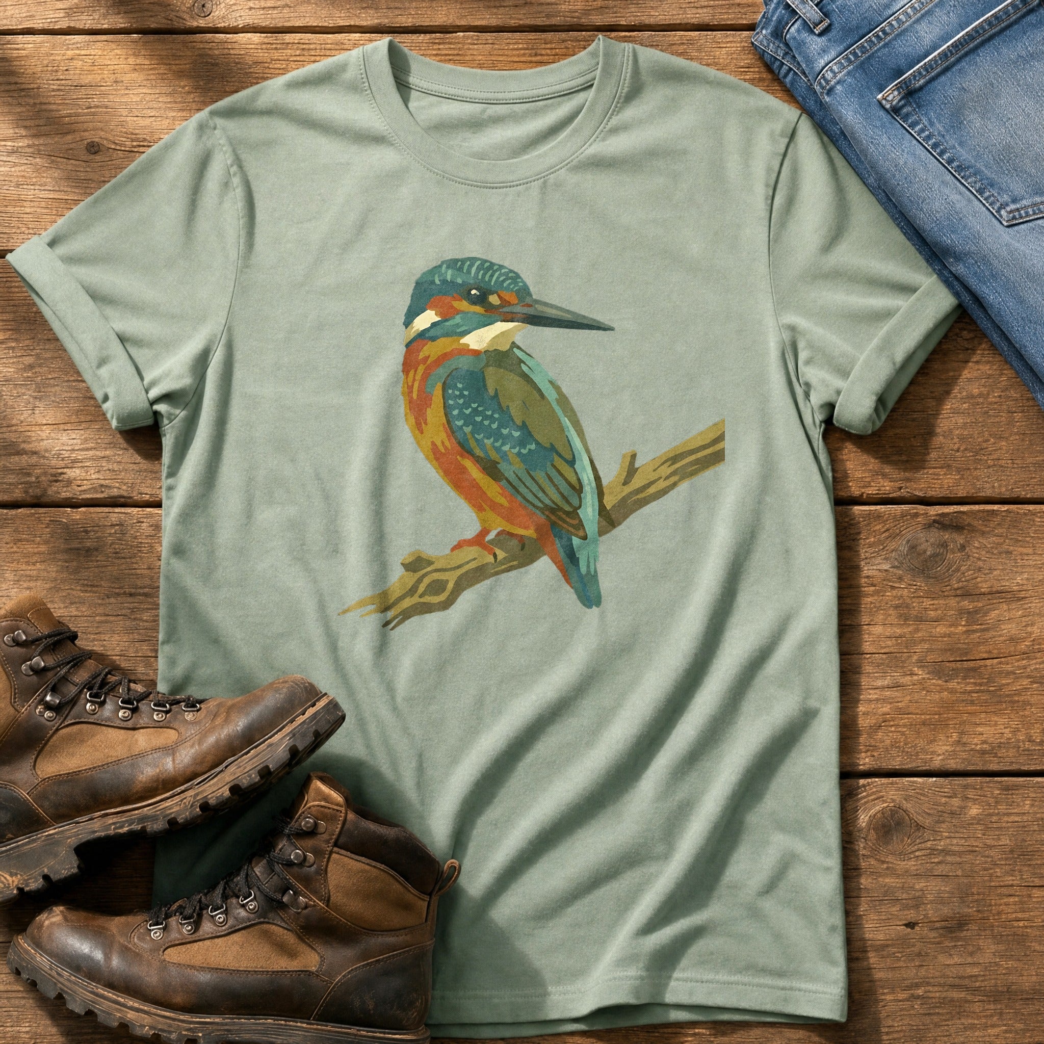 King Fisher 44 — Bay Comfort Colors tee