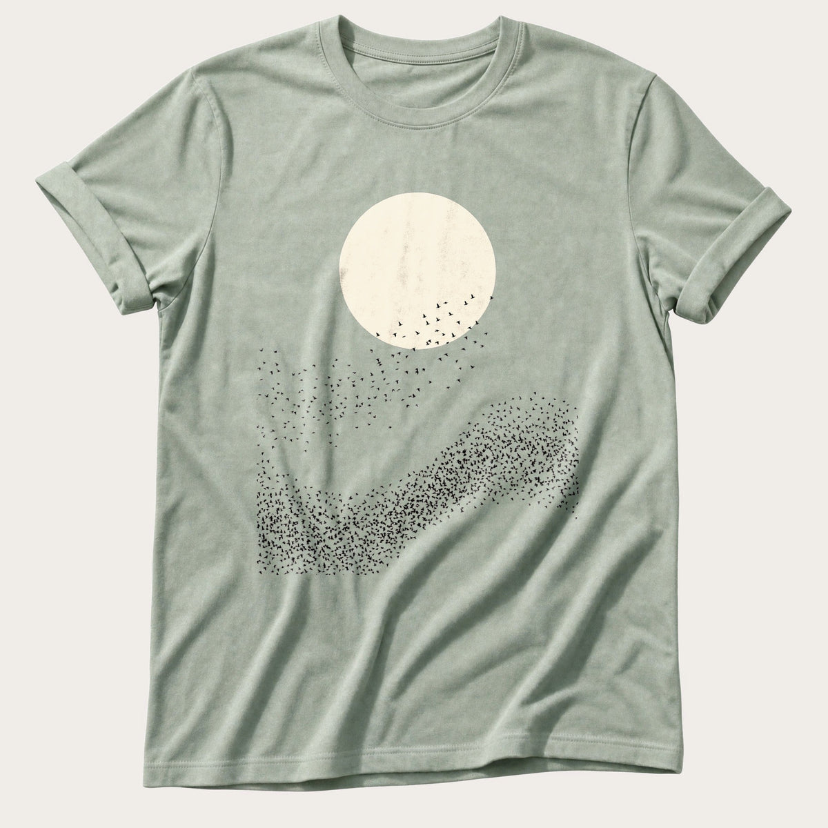 Murmuration At Dusk — Bay Comfort Colors tee