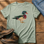 Painted Wood Duck — Bay Comfort Colors tee