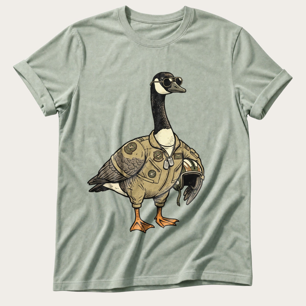 Pilot Goose — Bay Comfort Colors tee