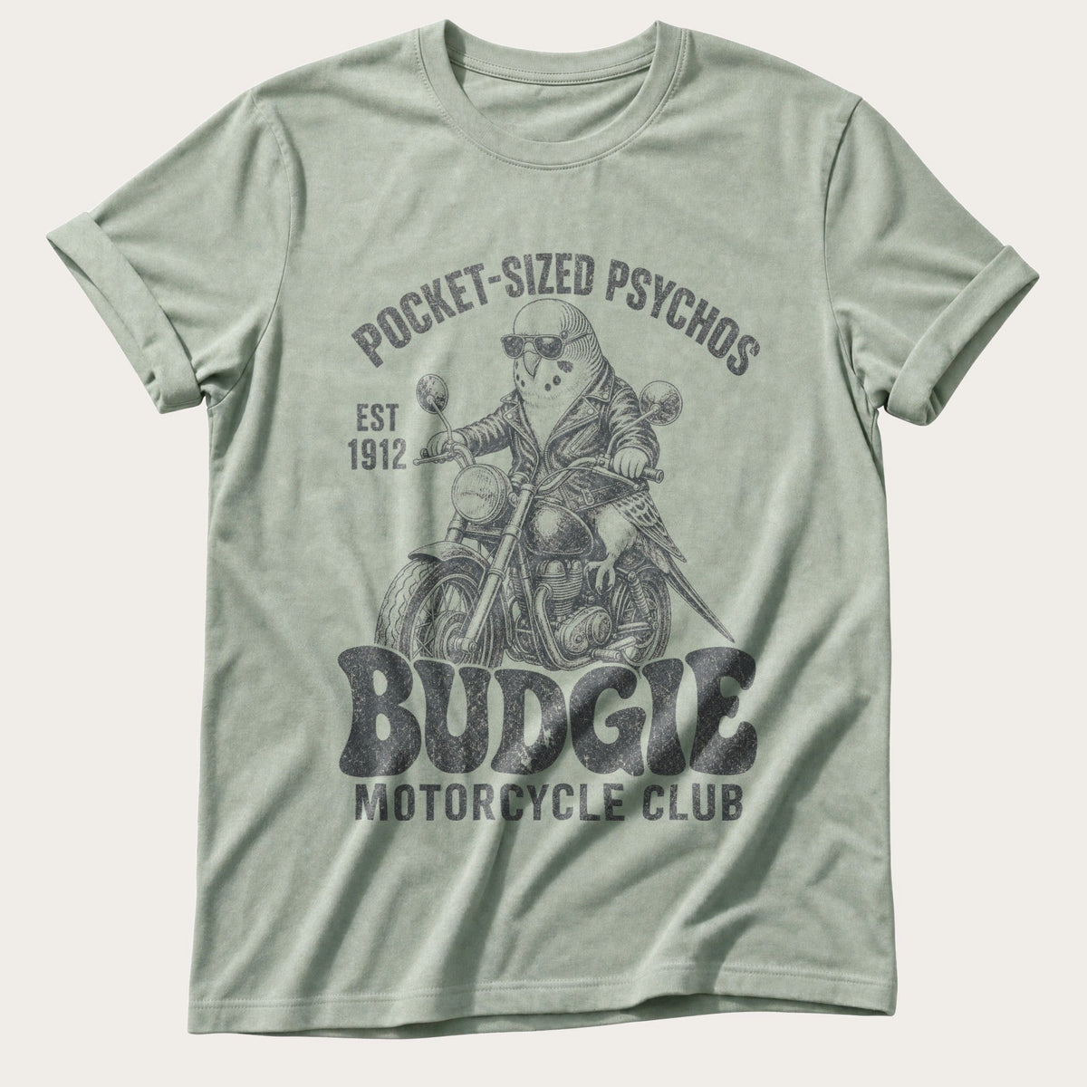 Pocket-Sized Psychos — Bay Comfort Colors tee
