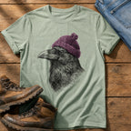 Raven Sketch 4 — Bay Comfort Colors tee