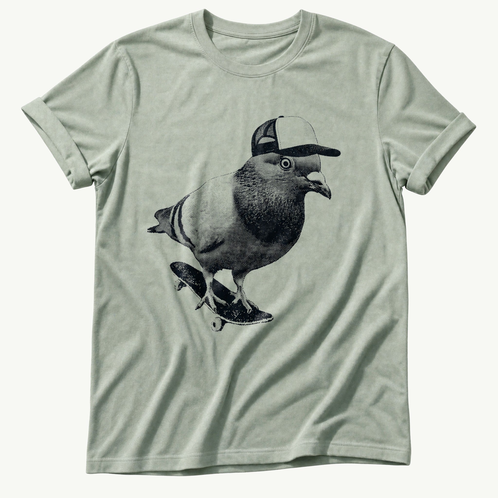skater-pigeon — Bay Comfort Colors tee