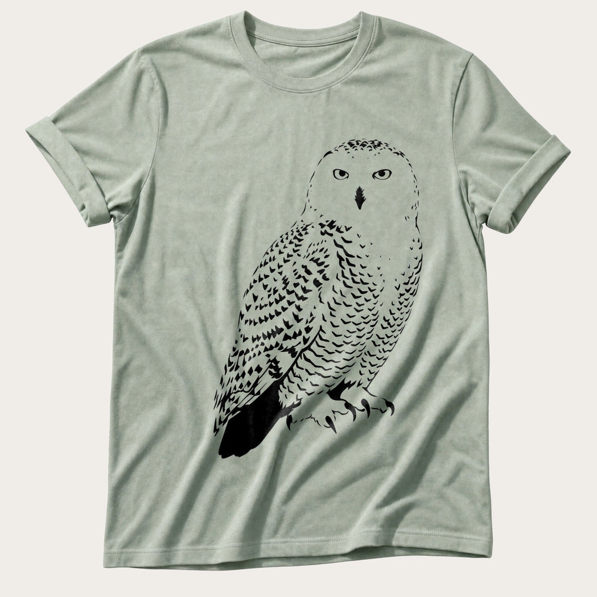 Snowy Owl — Bay Comfort Colors tee