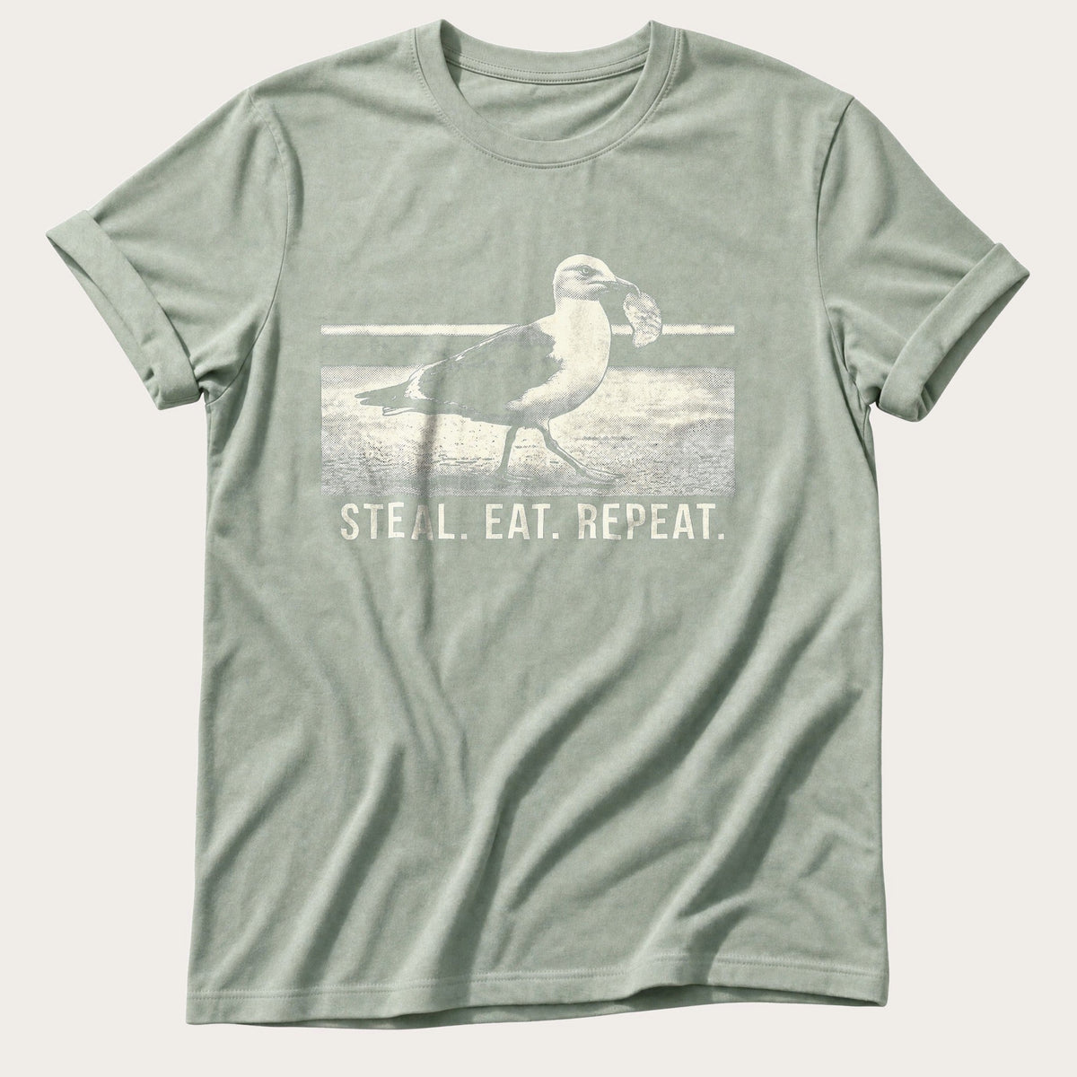 Steal Eat Repeat — Bay Comfort Colors tee