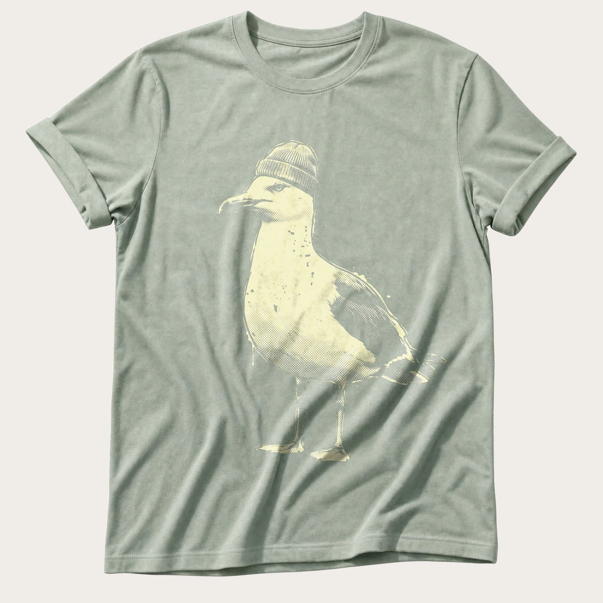 Street Seagull 6 — Bay Comfort Colors tee