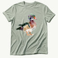 watercolour-wood-duck — Bay Comfort Colors tee