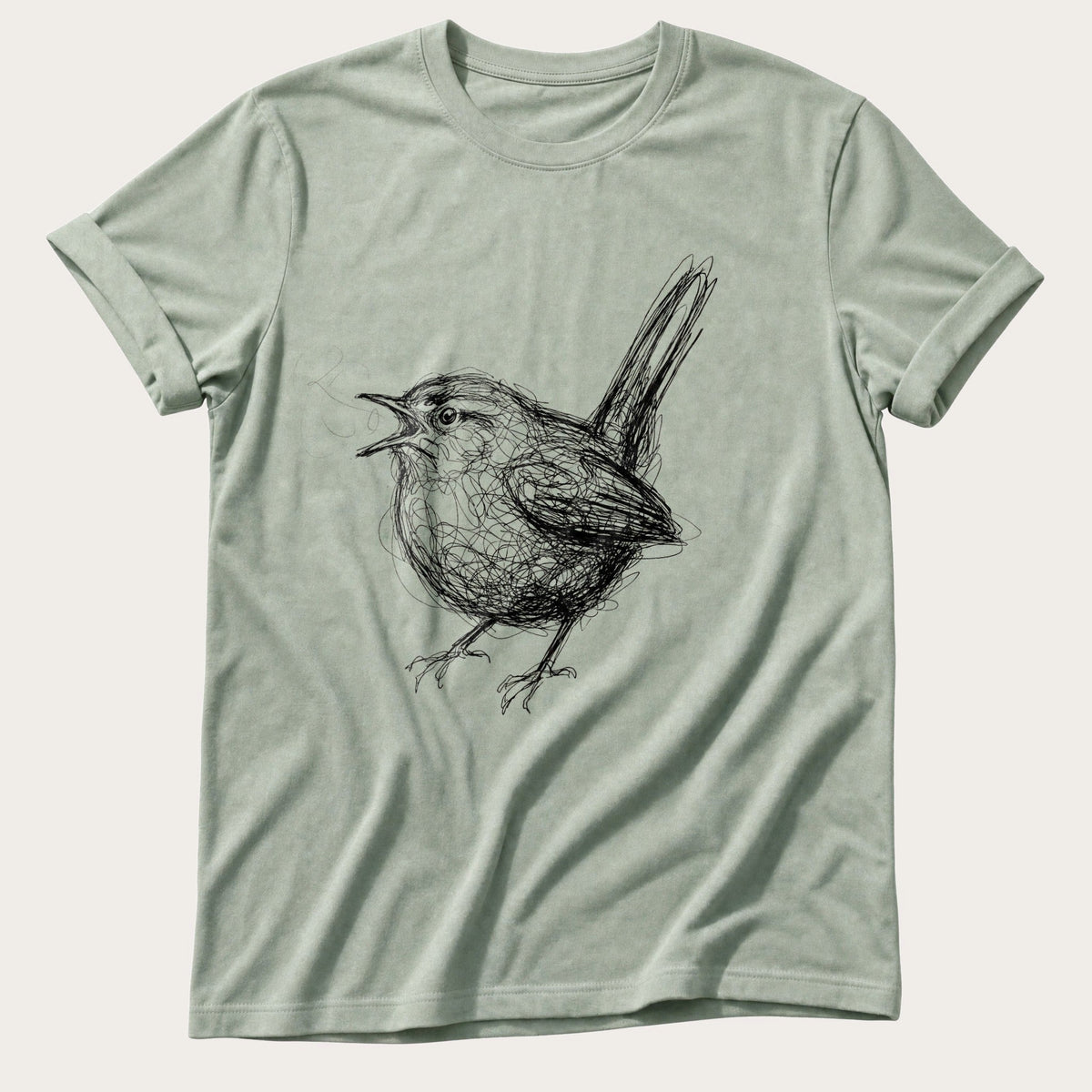 Wren In Full Song — Bay Comfort Colors tee