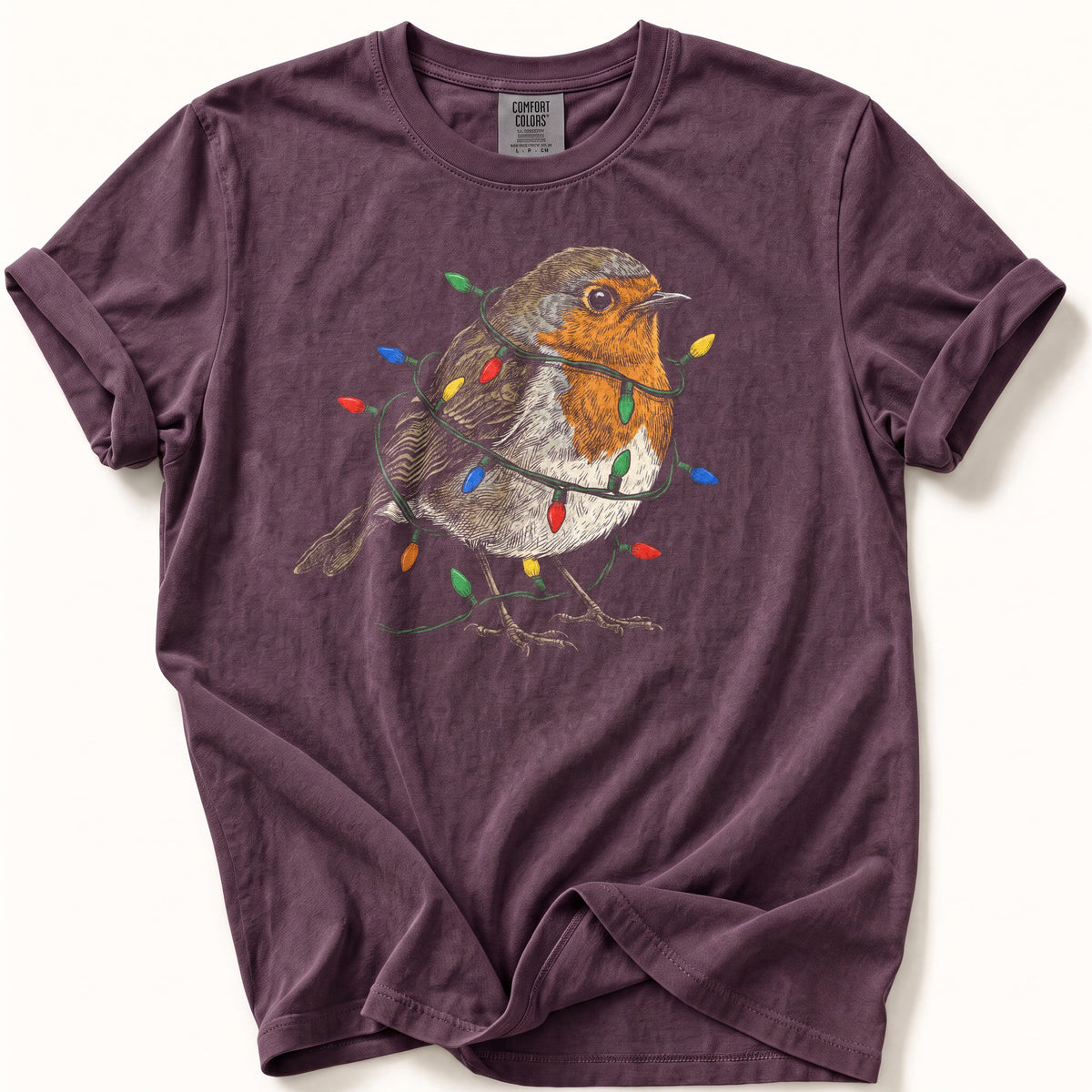 Fairy Light Robin Comfort Colors® Tee