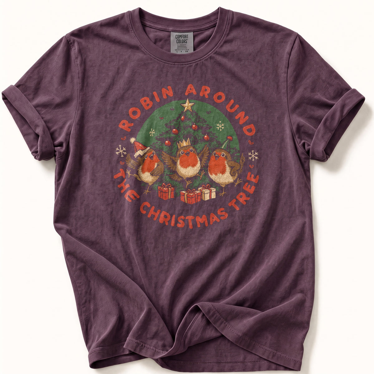 Robin Around Badge Comfort Colors® Tee