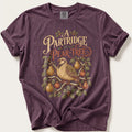 A Partridge In A Pear Tree — Berry Comfort Colors tee