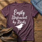 BIRD 26 — Berry Comfort Colors tee