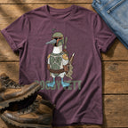 Booby Bounty Hunter — Berry Comfort Colors tee