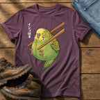 Budgie Dumpling — Berry Comfort Colors tee