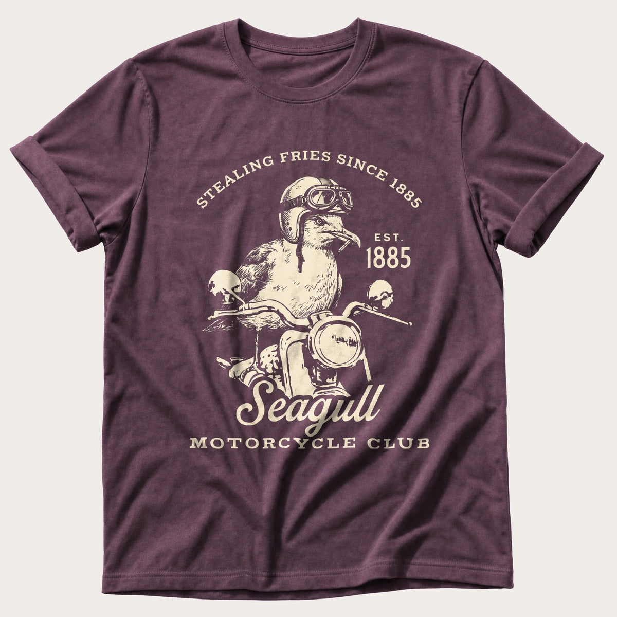 Chip Thief — Berry Comfort Colors tee