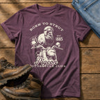 Cock Of The Walk — Berry Comfort Colors tee