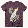 Cockatoo & Eucalyptus — Berry Comfort Colors tee