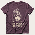 Combat Ready Penguin — Berry Comfort Colors tee