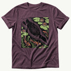 diving-loon — Berry Comfort Colors tee