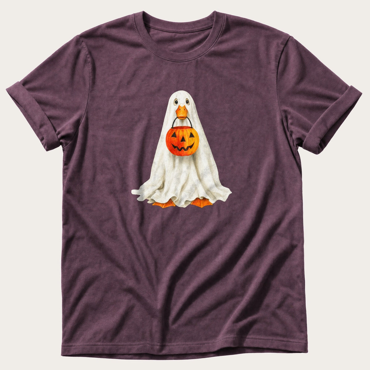 Duck Or Treat — Berry Comfort Colors tee