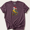 Fairy Light Great Tit — Berry Comfort Colors tee