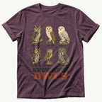 know-your-owls — Berry Comfort Colors tee