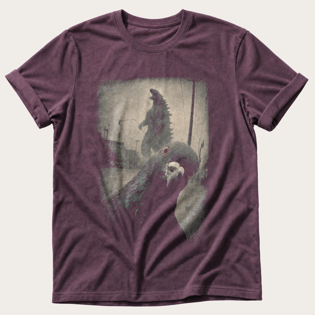 Not My Problem — Berry Comfort Colors tee