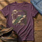 Peacock Murul — Berry Comfort Colors tee