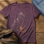 Pigeon On The Lash — Berry Comfort Colors tee
