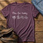 Plan For The Day — Berry Comfort Colors tee