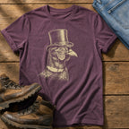 Posh Pheasant 8 — Berry Comfort Colors tee
