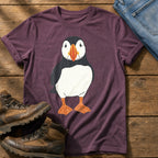 Puffin 22 — Berry Comfort Colors tee