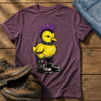 Punk Duck 1 — Berry Comfort Colors tee