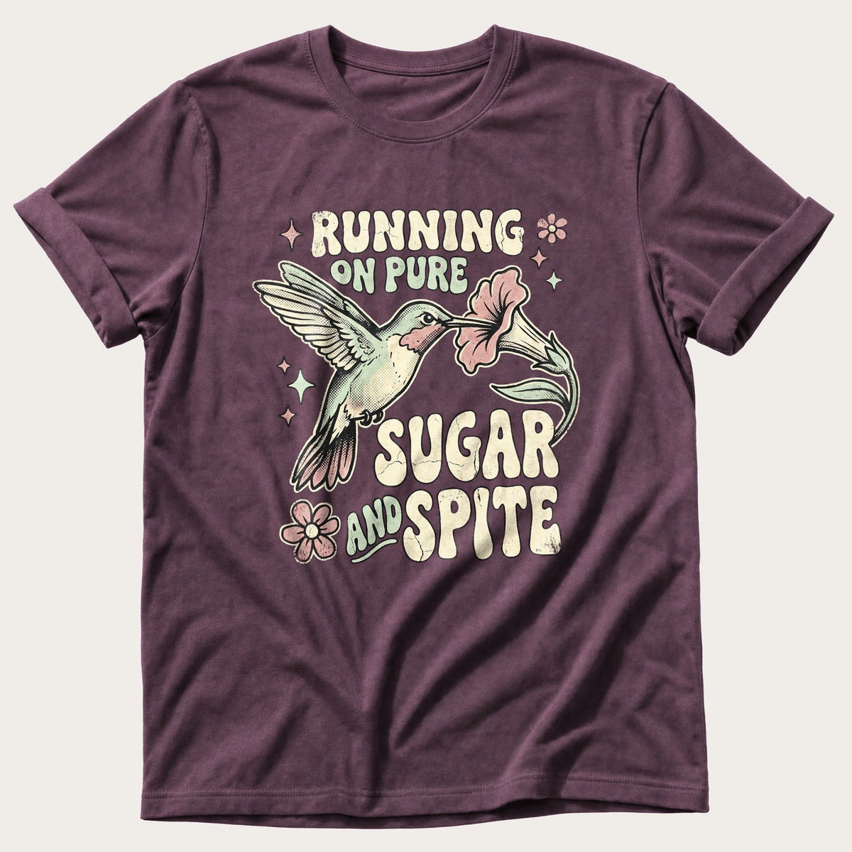 Sugar And Spite — Berry Comfort Colors tee