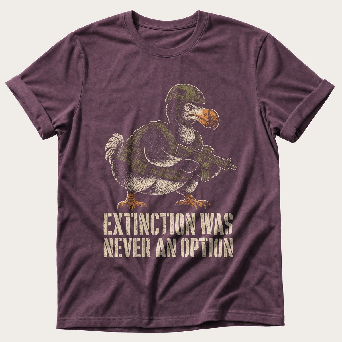 Tactical Dodo — Berry Comfort Colors tee