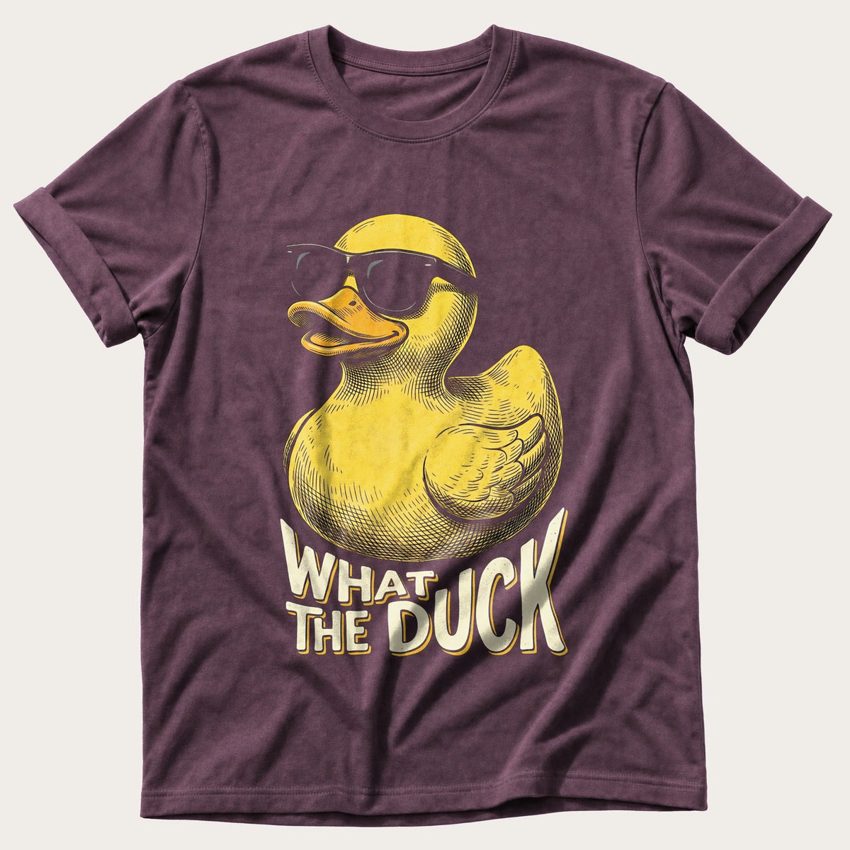 What The Duck 88 — Berry Comfort Colors tee