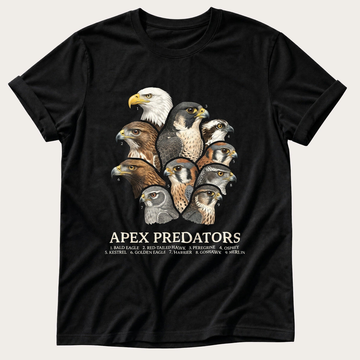 Apex Predators — Black Comfort Colors tee