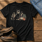 Bat N Robin 55 — Black Comfort Colors tee