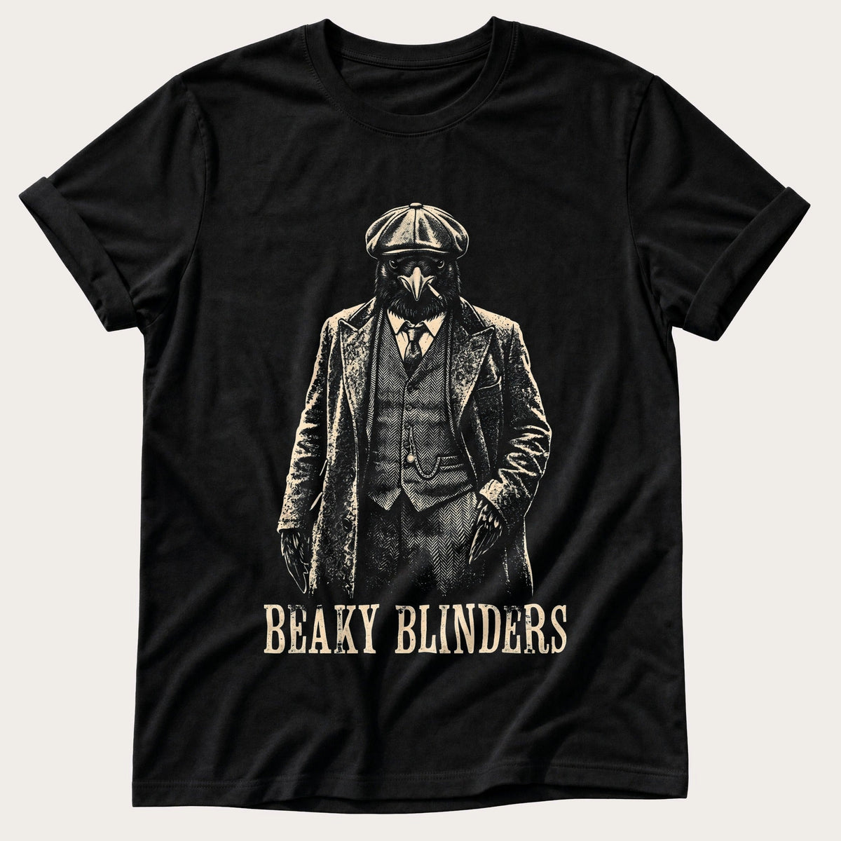 Beaky Blinders — Black Comfort Colors tee